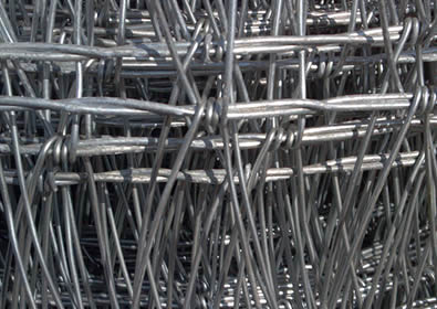 V-mesh horse fence galvanized details